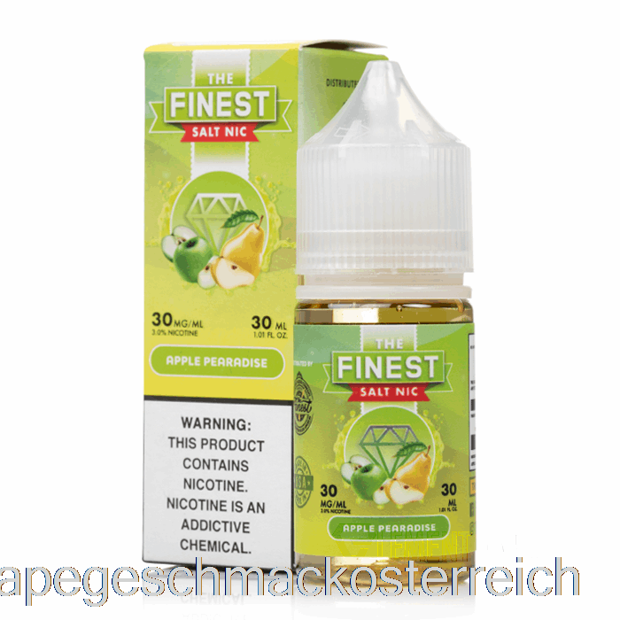 Apfel-Birnen-Radise – Feinste Frucht-Edition, Salz-Nic – 30 Ml, 50 Mg Vape-Geschmack